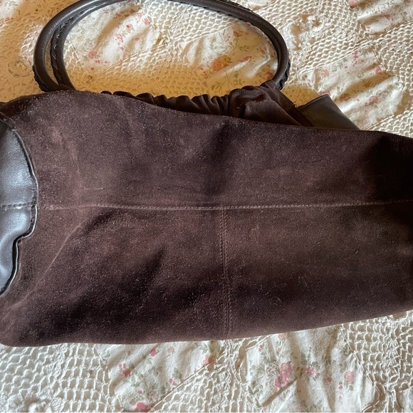 Kenneth Cole suede and leather bag - Picture 4 of 7